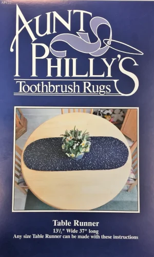 Aunt Philly's Toothbrush Table Runner